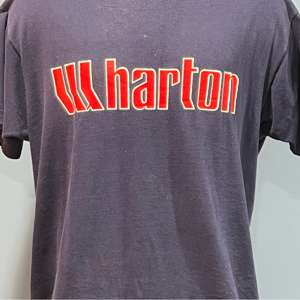 Vintage Wharton School of Business T Shirt Single Stitch Made in the USA Size XL - Picture 2 of 11